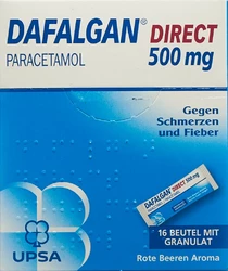 Dafalgan DIRECT Granulat 500 mg Rote Beeren Aroma