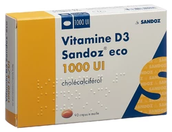 Vitamin D3 Sandoz eco Weichkaps 1000 IE