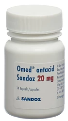Omed antacid Sandoz Kapsel 20 mg
