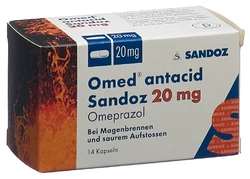 Omed antacid Sandoz Kapsel 20 mg