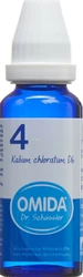 Omida Nr4 Kalium chloratum Dilution 6 D