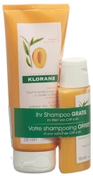 Klorane Mango Pflegespülung 200 ml + Shampoo 100 ml