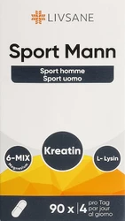LIVSANE Sport Mann Kapsel