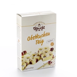 Bauckhof Obstkuchenteig Backmischung glutenfrei