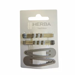 Herba Klemme+Clips grau