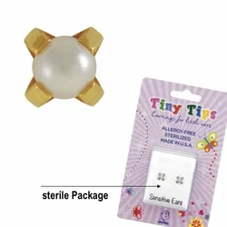 STUDEX Mini Tiffany Perle 3 mm vergoldet