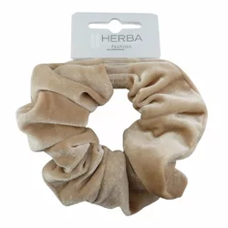 Herba Scunci 11cm Samt beige