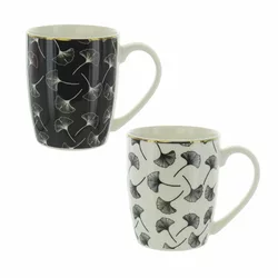 Herboristeria Tasse Gingko Black & White