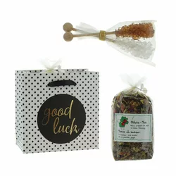 Herboristeria Midi-Tasche "Good Luck" mit Glücks-Tee und Zucker