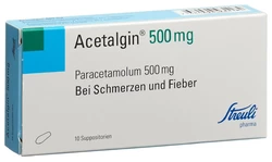 Acetalgin Suppositorium 500 mg