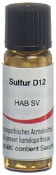 Omida Sulfur Globuli 12 D