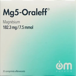 Mg5-Oraleff Brausetablette 7.5 mmol
