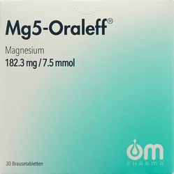 Mg5-Oraleff Brausetablette 7.5 mmol Oraleff
