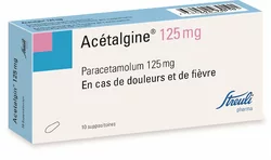 Acetalgin Suppositorium 125 mg