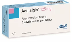 Acetalgin Suppositorium 125 mg