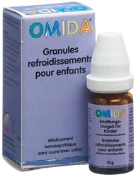 Omida Erkältungschügeli für Kinder ohne Zucker