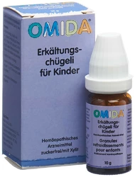 Omida Erkältungschügeli für Kinder ohne Zucker