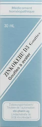 Zinkokehl Tropfen 3 D