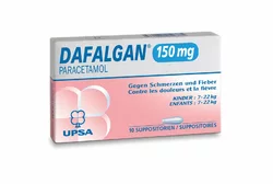 Dafalgan Suppositorium 150 mg
