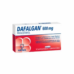 Dafalgan Suppositorium 600 mg