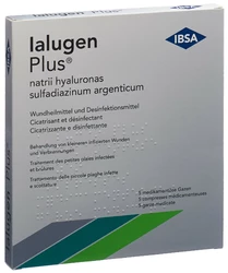 Ialugen Plus Medizinalgaze 10x10cm