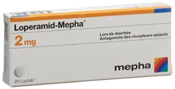 Loperamid-Mepha Lactab 2 mg