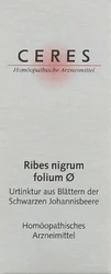 Ceres Ribes nigrum folium Urtinkt