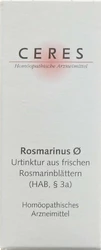 Ceres Rosmarinus recens Urtinkt