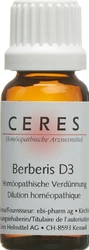 Ceres Berberis 3 D Dilution