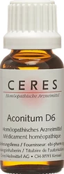 Ceres Aconitum 6 D Dilution