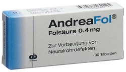 Andreafol Tablette 0.4 mg