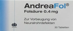 Andreafol Tablette 0.4 mg