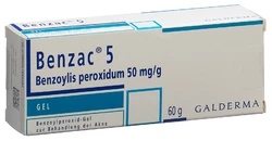 Benzac 5 Gel 50 mg/g