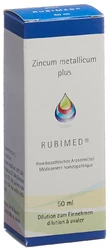 RUBIMED Zincum metalicum plus Tropfen