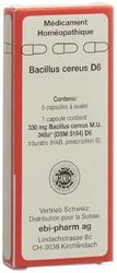 SANUM Bacillus cereus Kapsel 6 D