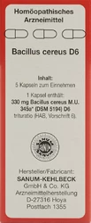 SANUM Bacillus cereus Kapsel 6 D