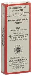 SANUM Mycobacterium phlei Kapsel 6 D