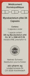 SANUM Mycobacterium phlei Kapsel 6 D
