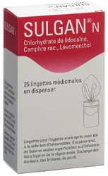 Sulgan-N Medizial-Tüchlei i Dispeser