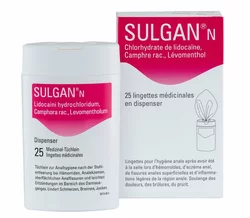 Sulgan-N Medizial-Tüchlei i Dispeser