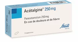 Acetalgin Suppositorium 250 mg