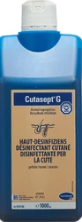 Cutasept Lösung gefärbt