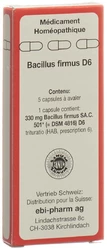 SANUM Bacillus firmus Kapsel 6 D