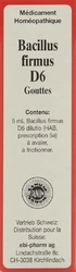 SANUM Bacillus firmus Tropfen 6 D