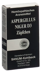 SANUM Aspergillus niger Suppositorium 3 D