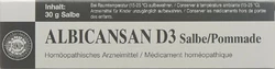 Albicansan Salbe 3 D