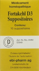 Fortakehl Suppositorium 3 D