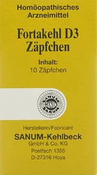 Fortakehl Suppositorium 3 D