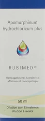 RUBIMED Apomorphinum hydrochlorid plus Tropfen (#)