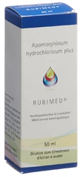RUBIMED Apomorphinum hydrochlorid plus Tropfen (#)